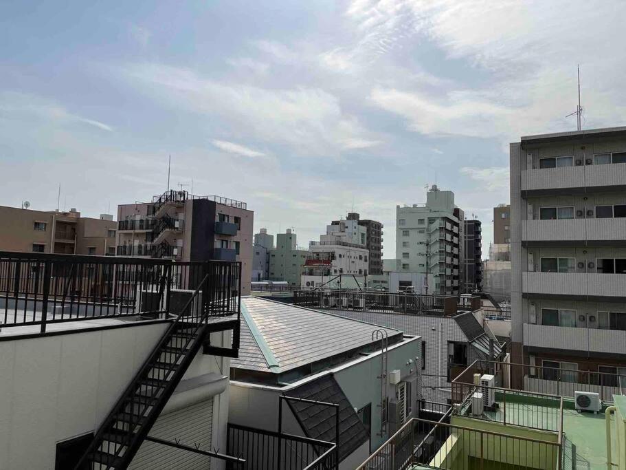 503 Oshiage Sta 3Mins Walk! Wi-Fi & Elevator 4Pax Tóquio Exterior foto