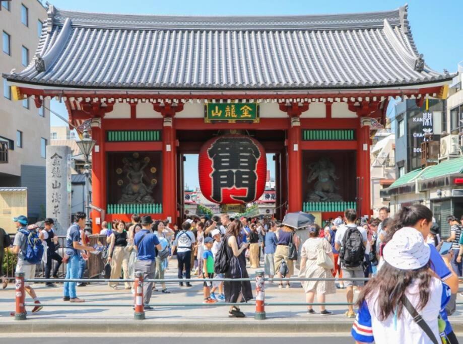 503 Oshiage Sta 3Mins Walk! Wi-Fi & Elevator 4Pax Tóquio Exterior foto