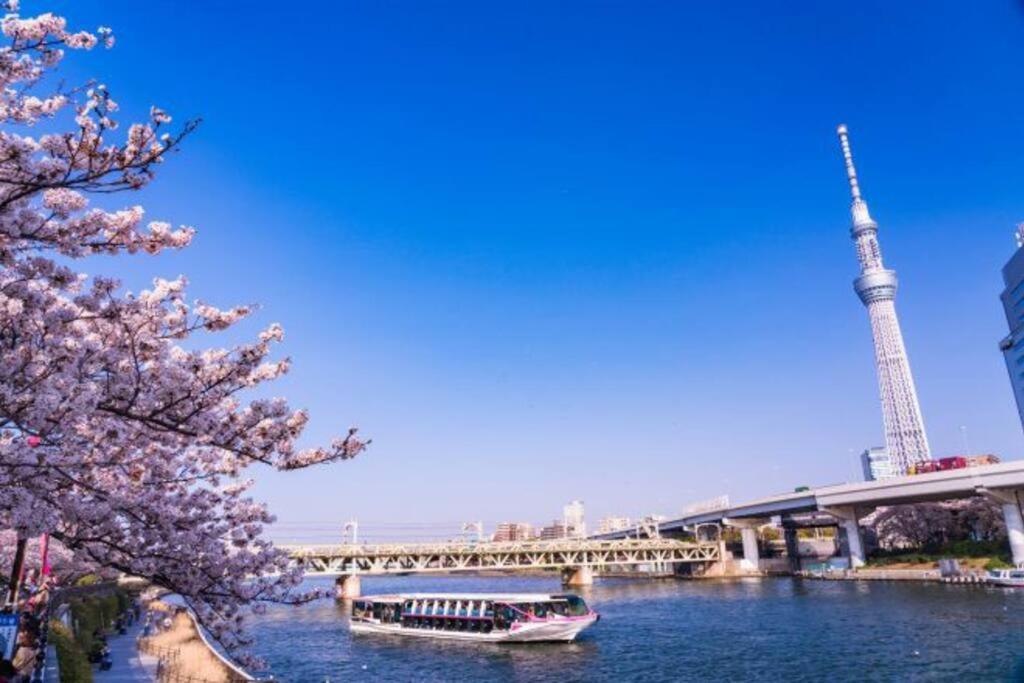 503 Oshiage Sta 3Mins Walk! Wi-Fi & Elevator 4Pax Tóquio Exterior foto