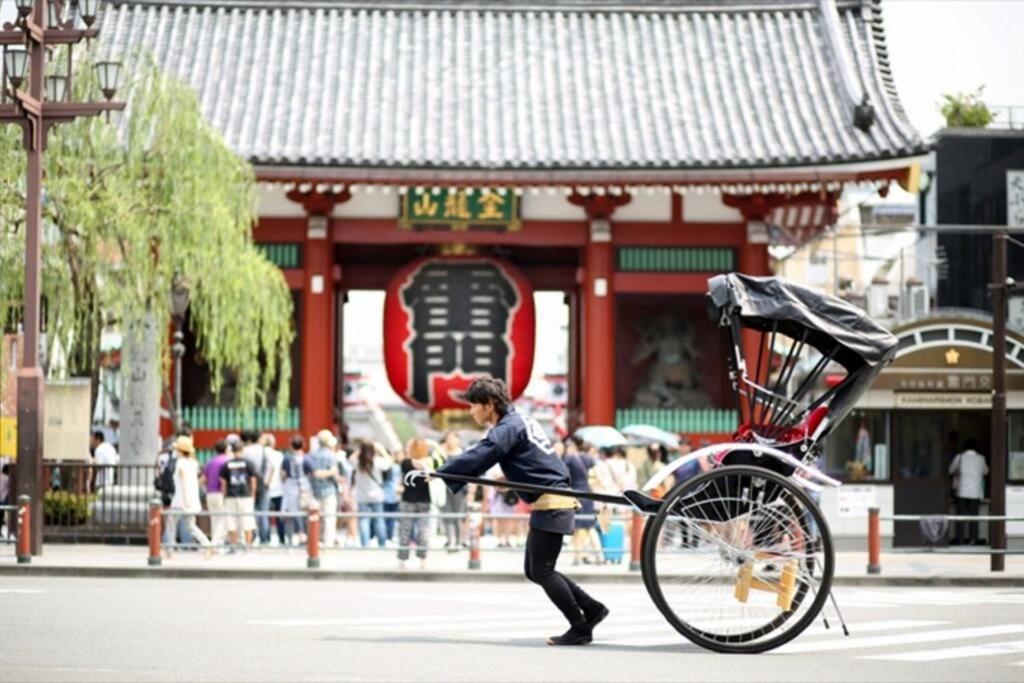 503 Oshiage Sta 3Mins Walk! Wi-Fi & Elevator 4Pax Tóquio Exterior foto